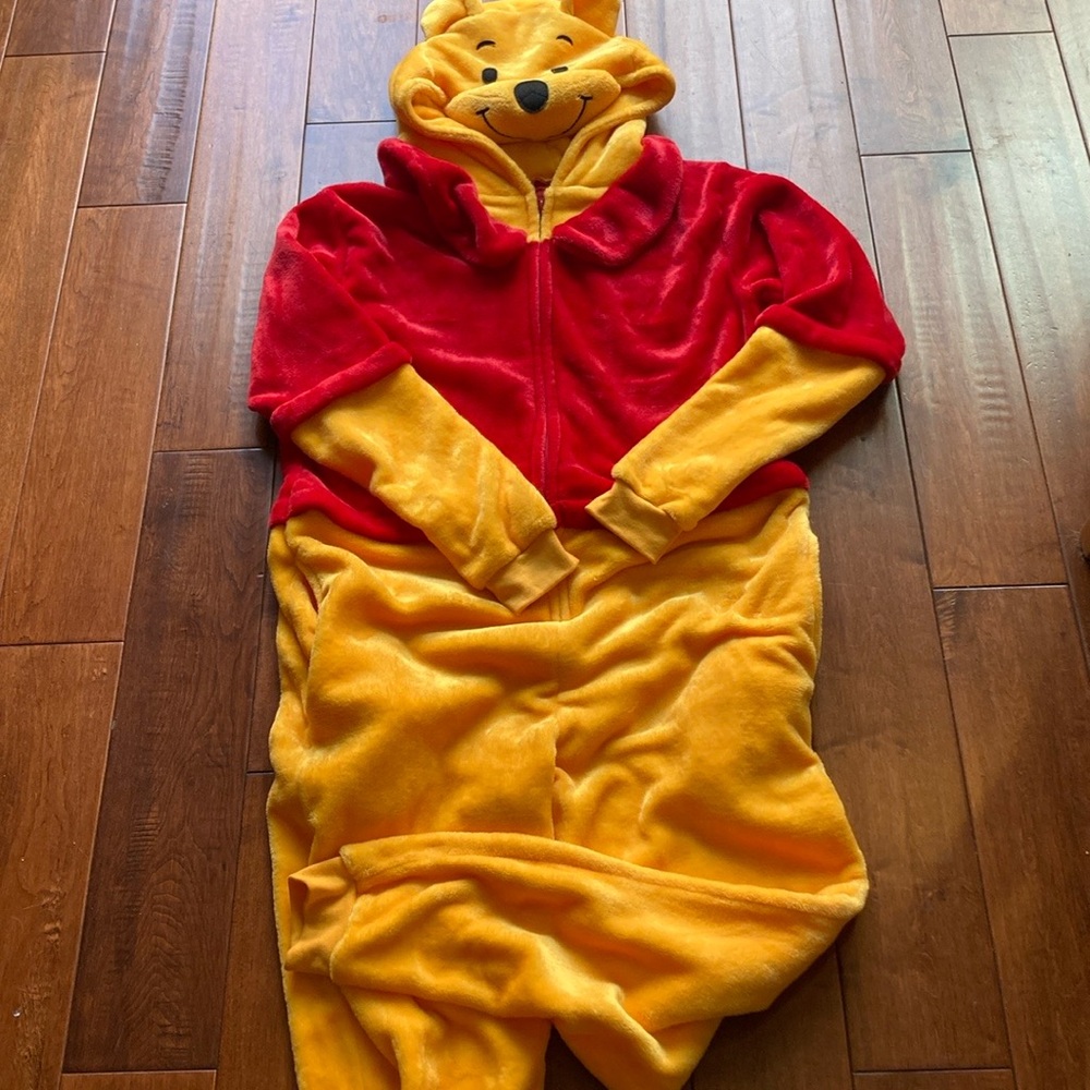 COSUSKET Winnie the Pooh Unisex Adult Onesie Pajamas,  One Piece Halloween